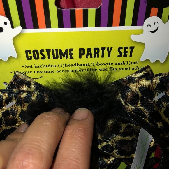 Leopard Ears Headband and Tail - Picture 3 of 3